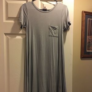 LuLaRoe xxs plain gray Carly!
